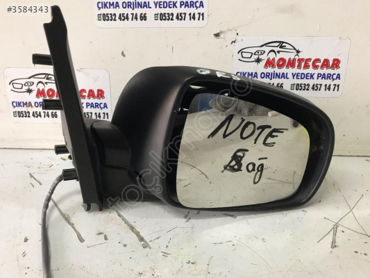 NİSSAN NOTE SAĞ AYNA ORJİNAL ÇIKMA MONTECAR