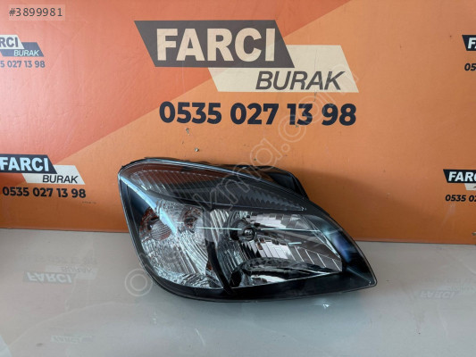 KİA RİO SEDAN SAĞ FAR SİYAH ZEMİN SIFIR İTHAL 2009- 92102-2G630