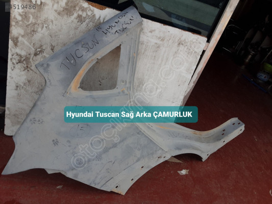 Hyundai Tuscan Sağ Arka ÇAMURLUK