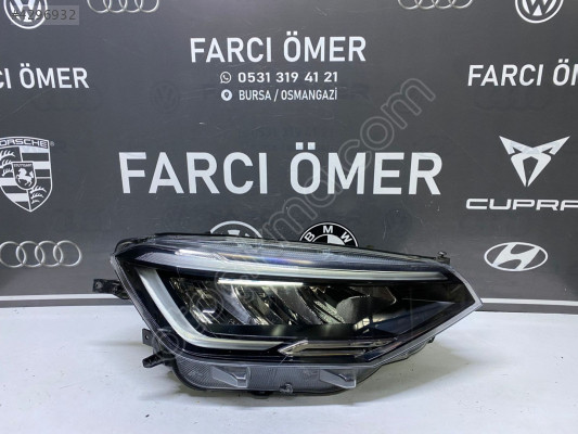 VOLKSWAGEN TAİGO SAĞ ÖN FAR ORJİNAL FULL LED