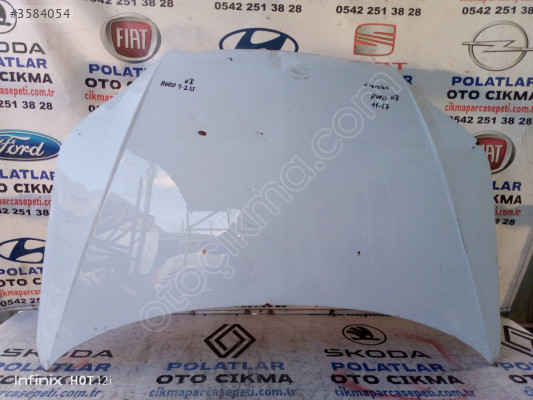 Chevrolet Aveo motor kaputu hatchback 2011-2017 t 255 kasa