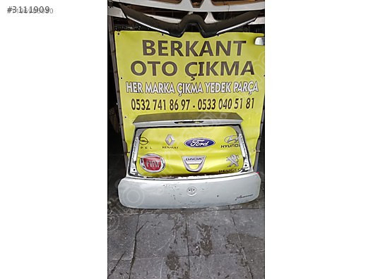 Fiat Punto bagaj kapağı 7.750 TL