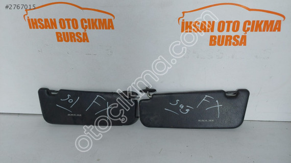 Hyundai fx coupe sağ sol güneşlik