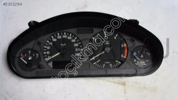 BMW E36 Çıkma Gösterge 62118364380