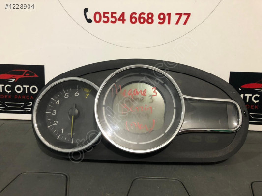 RENAULT MEGANE-3 BENZİNLİ GÖSTERGE PANELİ ORJİNAL