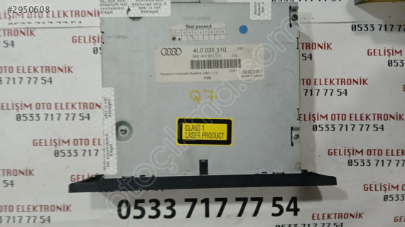 4L0035110 AUDI Q7 A6 MULTI MEDİA