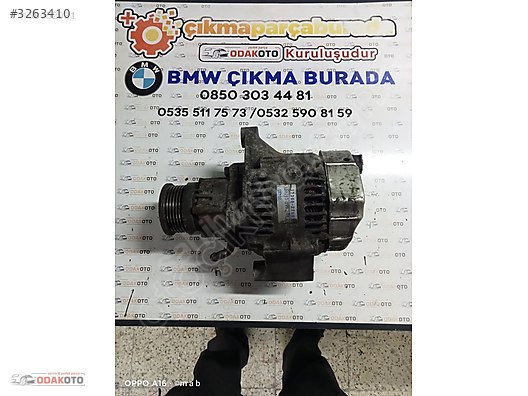 100213-2991 Hyundai Matrix Çıkma Şarj Dinamosu Orjinal Temiz