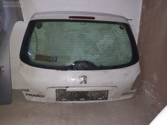 PEUGEOT PEJO 206 ARKA BAGAJ KAPAĞI DOLU HATASIZ