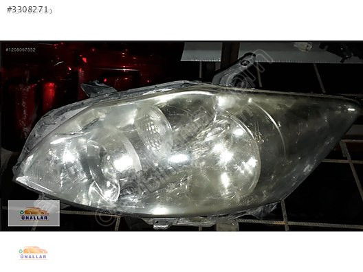 2011 TOYOTA AURİS SAĞ SOL FAR ÜNALLAR OTO ÇIKMA YEDEK PARÇA