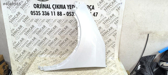 SİNCAR OTO'DAN TOYOTA CHR C-HR 2024 2025 SOL ÖN ÇAMURLUK ÇIKMA
