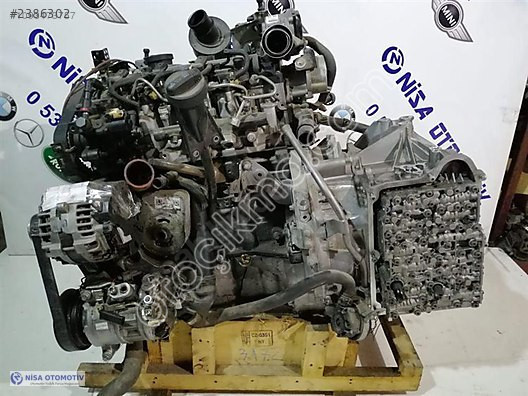 MERCEDES A B CLA W176 W246 W117 KASA MOTOR KOMPLE DİZEL