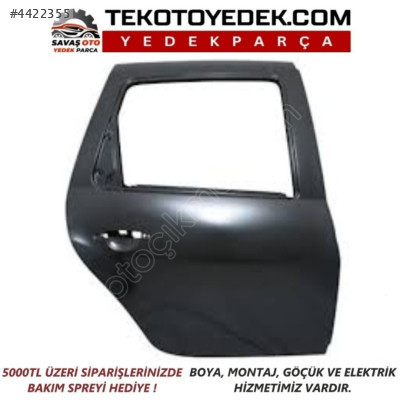 DUSTER ARKA KAPI SAĞ SOL 2011 2012 2013 / KAMPANYA