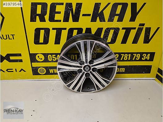 Diğer 403007871R RENAULT MEGANE 4 TOUCH ÇELİK JANT ORJ ÇIKMA RENK