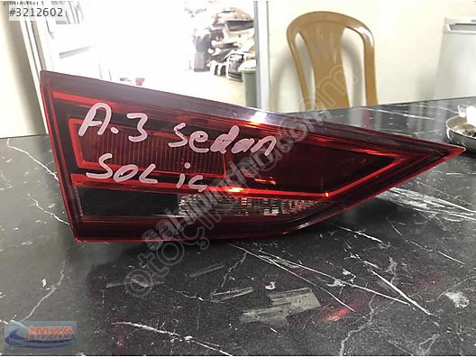AUDİ A3 SEDAN SOL İÇ STOP ORİJİNAL