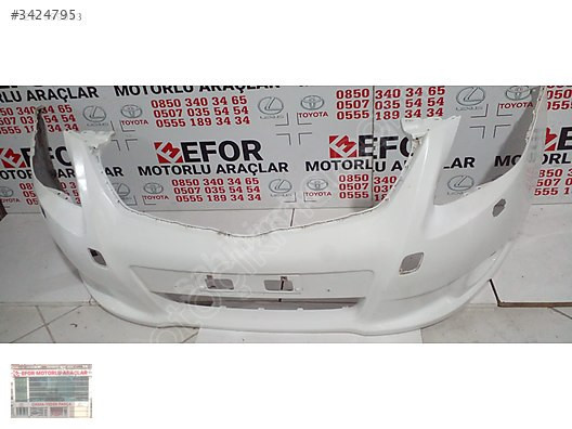 TOYOTA AVENSİS ÖN TAMPON ÇIKMA ORJİNAL YEDEK PARÇA 09-12
