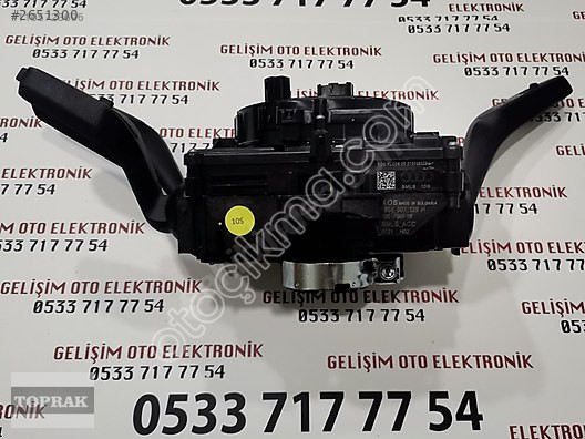 85E907129H AUDI Q7 DİREKSİYON İKAZ KOL GRUBU + AIRBAG SARISI