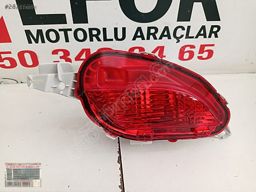 TOYOTA YARİS SIFIR SAĞ ARKA TAMPON REFLEKTÖR 12-14OEM81581-0D220
