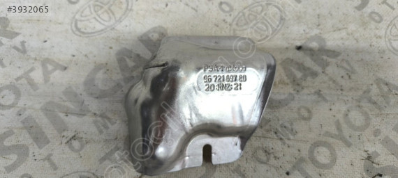 PEUGEOT CİTROEN 5008 EGZOS KALKANI SIFIR ORJİNAL 9672189780