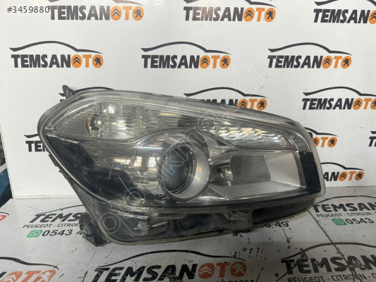 NİSSAN QASHQAİ XENON SAĞ FAR ORJİNAL HATASIZ TEMSAN OTO