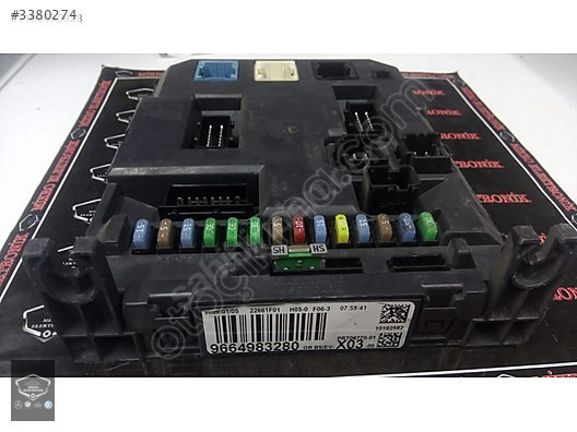 CİTROEN C3 DS3 SİGORTA KUTUSU BSI 9664983280