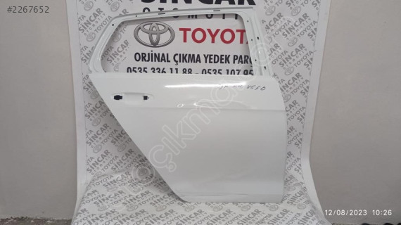 VOLKSWAGEN GOLF 7 7.5 2013 2020 SAĞ ARKA KAPI ÇIKMA ORJİNAL