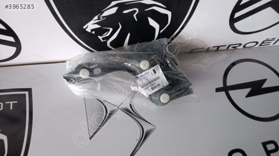 Opel Crossland X Tampon Braketi Arka Sol Orjinal Yq00723980