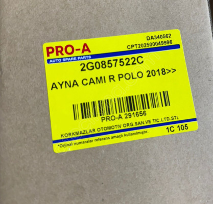 polo ayna camı sağ