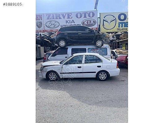 Hyundai accent benzinli çıkma orjinal benzin deposu