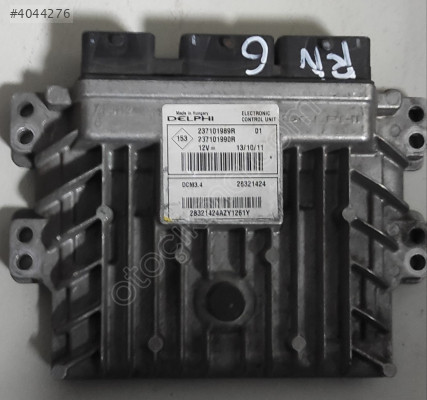 CLİO  KANGOO 3 MOTOR BEYNİ DCM3.4 237101989R 237101990R 28321424