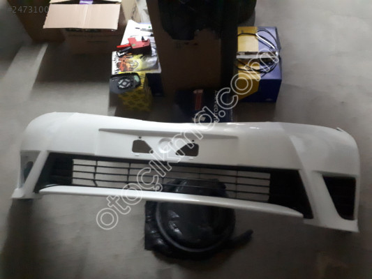 Toyota Corolla NDE180 13-18 Ön Tampon Yan Sanayi Sıfır Beyaz