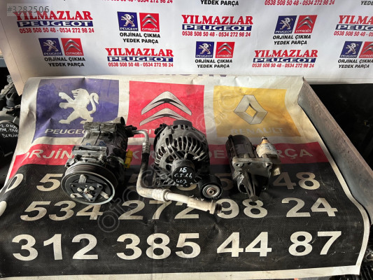 Peugeot 407 şarj dinamosu çıkma
