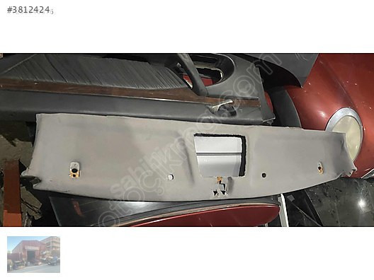 MERCEDES W140 S-SERİSİ ORJ. GRİ HATASIZ TAVAN GÜNEŞLİK KARTONU