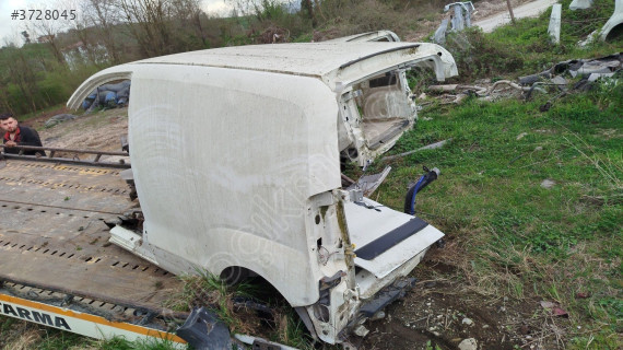 Fiorino Nemo Bipper kapalı kasa Tavan arka çamurluk