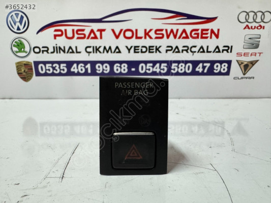 VOLKSWAGEN TİGUAN ÇIKMA ORJİNAL DÖRTLÜ FLAŞÖR TUŞU 2016-2020