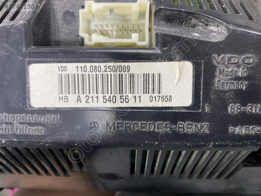 MERCEDES W211 A2115405611 GÖSTERGE PANELİ ORJINAL HATASIZ ÇIKMA