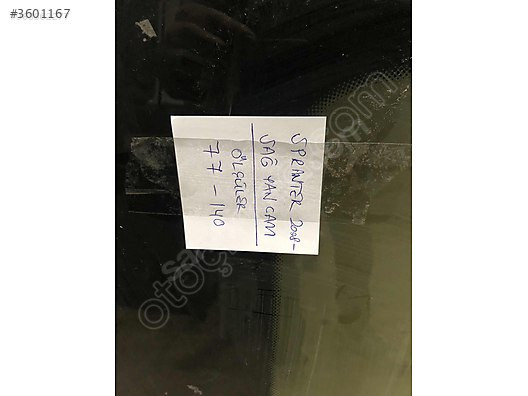 MERCEDES SPRİNTER YAN CAMI