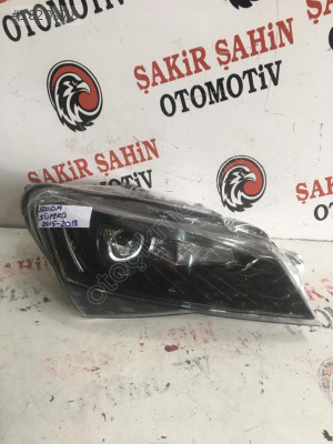 Skoda Superb Sol Ön Far - Çıkma Yedek Parça
