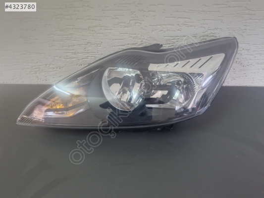 FORD FOCUS SOL ÖN FAR SİYAH KROM MOTORLU SIFIR 2008-2010