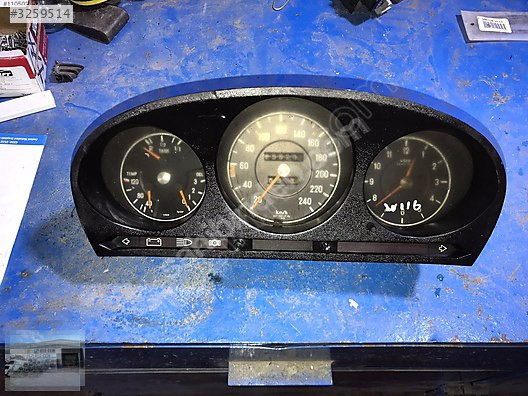 OTO CEMDEN ÇIKMA MERCEDES W116 S SERİSİ GÖSTERGE