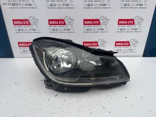 MERCEDES W204 C KASA SAĞ FAR HALOJEN A2048200039 ORJINAL SÖKME