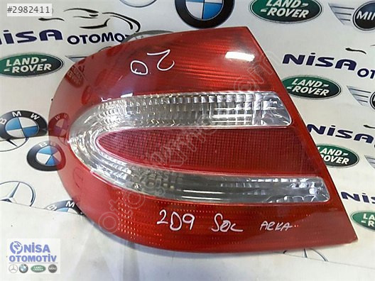 MERCEDES CLK SERİSİ W209 KASA SOL DIŞ STOP ORJ A2098200164