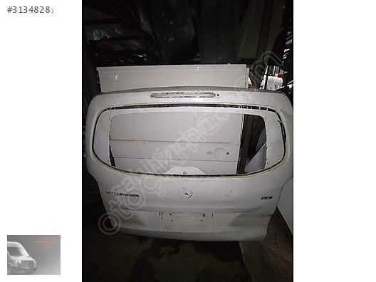 Mercedes vita w447 bagaj kapaği