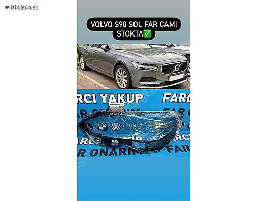 VOLVO S90 2017-2023 FULL LED SOL FAR CAMI FAR TAMİRİ
