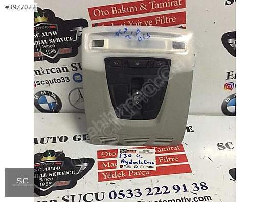 BMW 3 SERİSİ F30 İÇ TAVAN AYDINLATMASI