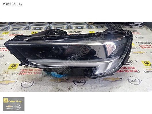 OPEL İNSİGNİA B MAKYAJLI SOL ÖN İNTELLİLUX FAR ÇIKMA SÖKME YEDEK