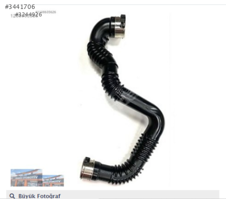 NISSAN QASHQAİ 1.6. DCİ XTRAİL. TURBO HORTUMU 2014 SONRASI