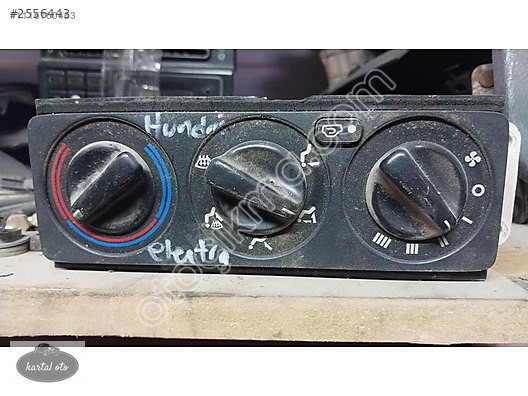 Hyundai Elantra klima kontrol paneli