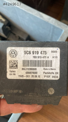 VW JETTA PARK SENSÖR BEYNİ 5C6919475 OTO FEDAİ