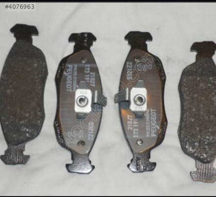Peugeot 106 ön fren balata takımı 1617247680