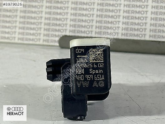 4H0959651A AUDI A6 A7 A8 ÖN AİRBAG DARBE SENSÖRÜ ORJİNAL